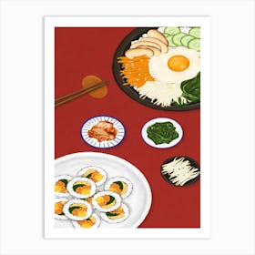 Korean Food 1 Poster