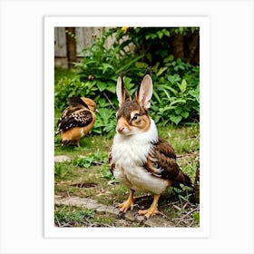 Bayerischer Wolpertinger Part 1 Art Print