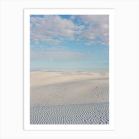 White Sands New Mexico Sunrise VI on Film Art Print
