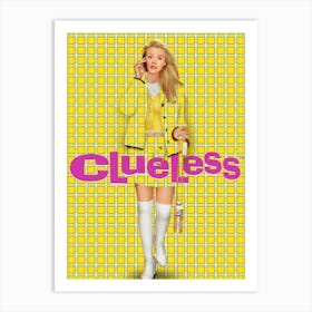 Clueless, Wall Print, Movie, Poster, Print, Film, Movie Poster, Wall Art, Art Print