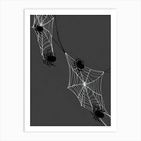 Spider Webs 8 Art Print