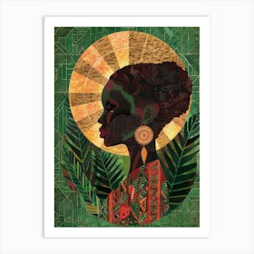 African Woman 98 Art Print