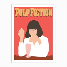 Pulp Fiction Minimalist Art Print