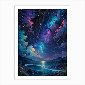 Night Sky 14 Art Print