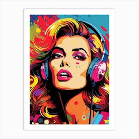 Sound Washington Retro Pop Art 13 Art Print