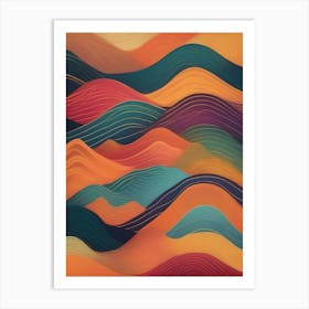 Abstract Abstract Painting 3 Art Print