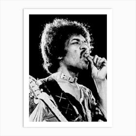 Jimi Hendrix 1 Art Print