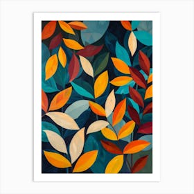 Autumn Leaves 15 Art Print