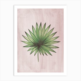 Palm Leaf Art Print