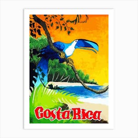 Costa Rica, Toucan On The Coast Art Print