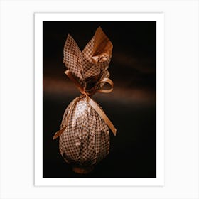 Chocolate Wrapped In Paper Art Print