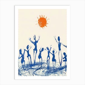 Children'S Dance Art Print