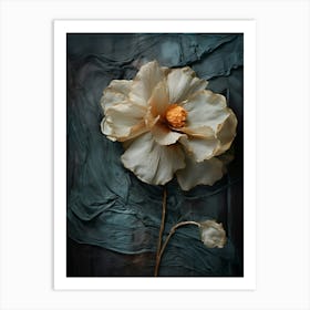 Blue Flower 1 Art Print