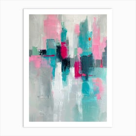 Abstract Cityscape 23 Art Print