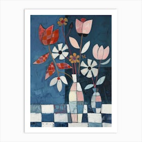 Flowers In Vases 11 Art Print