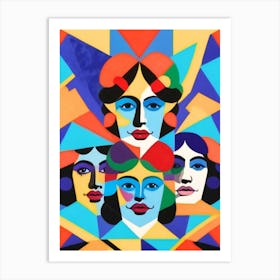 Four Women Art Print