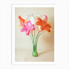 Dreamy Inflatable Flowers Lily 4 Art Print