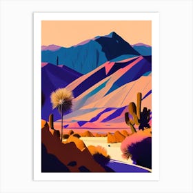 Death Valley National Park United States Of America Pop Matisse Art Print