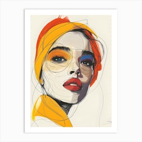 Contemporary Woman 28 Art Print