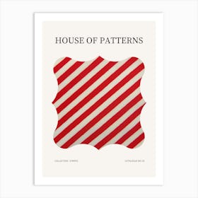 Stripes Pattern Poster 3 Art Print