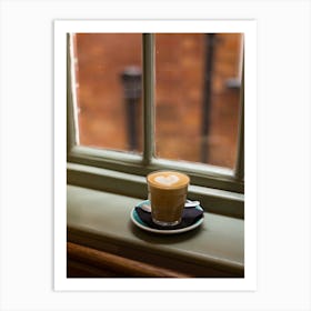 Little Coffee By The Window Art Print