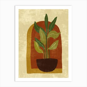 Potted Plant Art Print