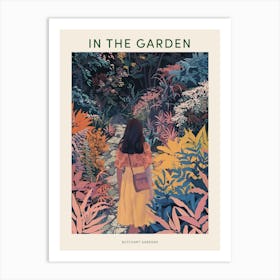 In The Garden Poster Butchart Gardens 5 Art Print