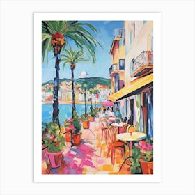 Cannes France 6 Fauvist Painting Art Print