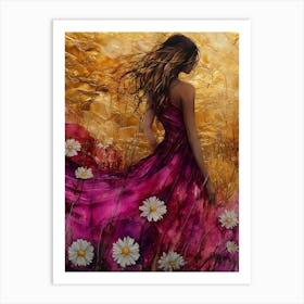 Dreaming Of Daisies Art Print