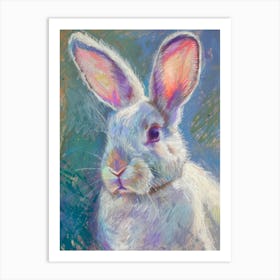 Pastel Bunny 4 Art Print