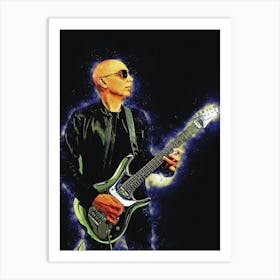 Spirit Of Joe Satriani Art Print