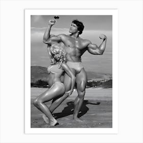 Arnold Schwarzenegger Bodybuilding Art Print