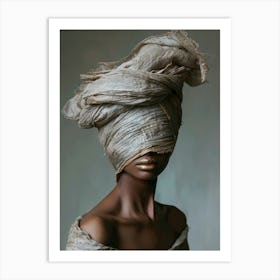 Portrait Of An African Woman 1 Art Print