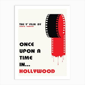 Once Upon A Time In Hollywood Art Print