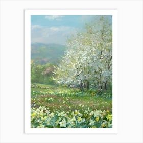 Daffodil Field Art Print