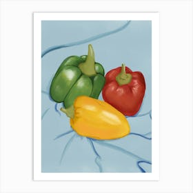 Peppers Art Print