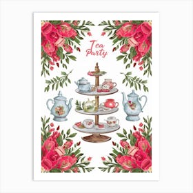 Tea Party Art Print