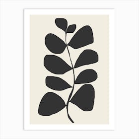 Abstract Minimal Plant 3 Art Print