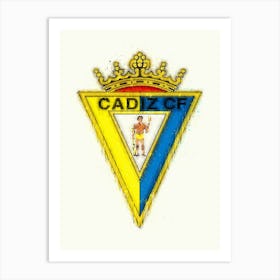 Cadiz Cf Painting Art Print