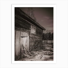 Old Barn Art Print