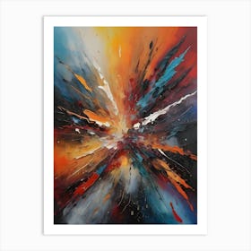 An Unusual Outburst ~ Reimagined 24 Art Print