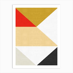 Modern and geometric 1 1 Art Print