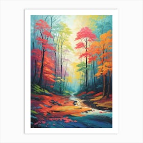 Autumn Forest 11 Art Print