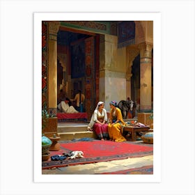 Women In A Room Art Print