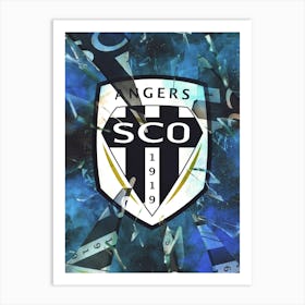 Angers Brokem Glass 1 Art Print