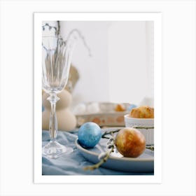 Easter Table Setting 10 Art Print