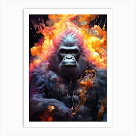 Gorilla Art Print