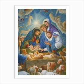 Nativity 7 Art Print