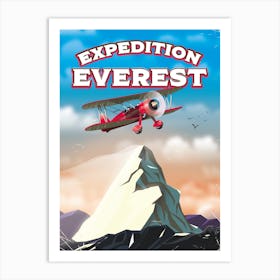 Expedition Everest  Art Print