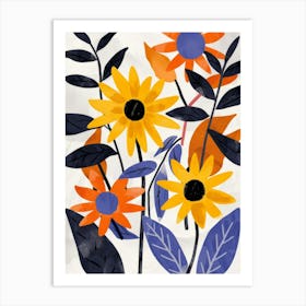 Sunflowers 104 Art Print